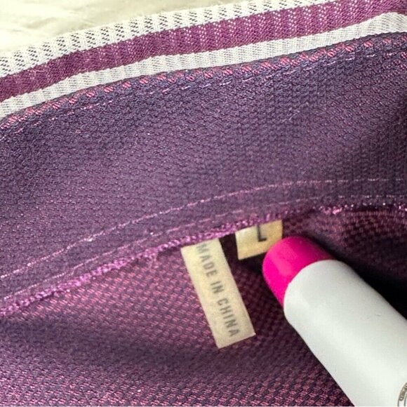 Bugatchi Men’s Purple White Classic Fit Plaid Button Down Dress Shirt L/C50 - Picture 7 of 12